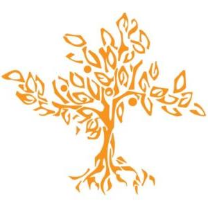 Pitzer orange tree logo